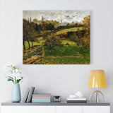 Autumn Landscape, Louveciennnes - Alfred Sisley Canvas