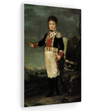 Infante Don Sebastián Gabriel de Borbón y Braganza - Francisco Goya Canvas
