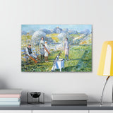 Mixed Foursome - Childe Hassam Canvas Wall Art