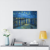 Starry Night Over the Rhone - Vincent van Gogh Canvas