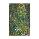 The Sunflower - Gustav Klimt Canvas Wall Art