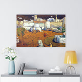 Arab Town - Wassily Kandinsky Canvas