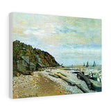 Boatyard near Honfleur - Claude Monet Canvas Wall Art