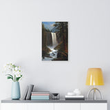 Vernal Falls - Albert Bierstadt Canvas