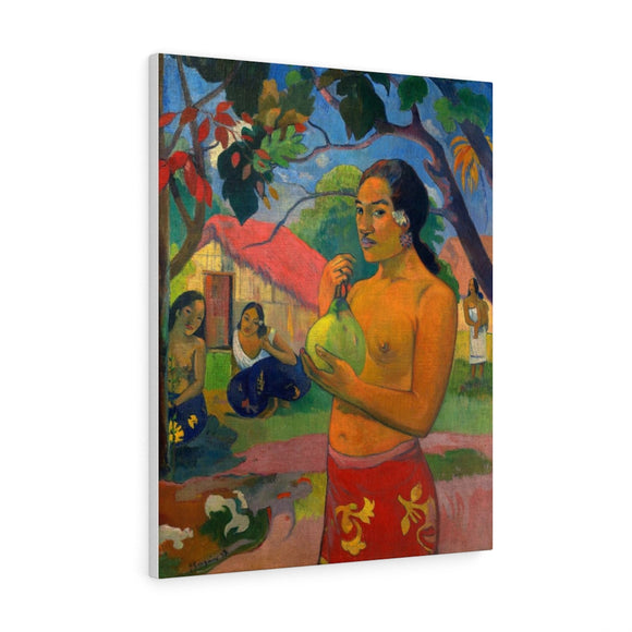 Ea Haere La Oe (Where Are You Going) - Paul Gauguin Canvas