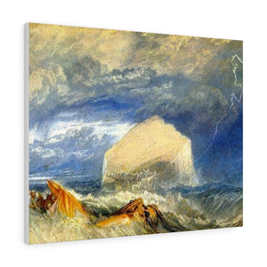 The Bass Rock, for The Provincial Antiquities of Scotland - Joseph Mallord William Turner Canvas
