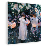 Carnation, Lily, Lily, Rose - John Singer Sargent Canvas