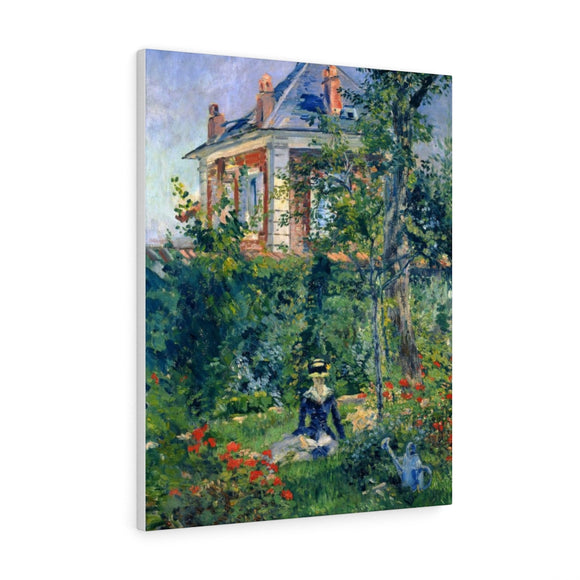 The Garden at Bellevue - Edouard Manet Canvas