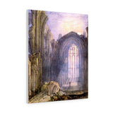 Melrose Abbey - Joseph Mallord William Turner Canvas