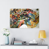 Picture With A White Border - Wassily Kandinsky Canvas