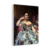 Portrait of Madame Moitessier Sitting - Jean Auguste Dominique Ingres