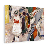Children in the Street - Edvard Munch Canvas