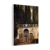 Villa Medici in Rome (Facade of the Grotto Logia) - Diego Velazquez Canvas