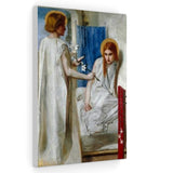 The Annunciation - Dante Gabriel Rossetti Canvas