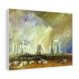 Stonehenge - Joseph Mallord William Turner Canvas