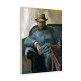 Writer Hans Jaeger - Edvard Munch Canvas