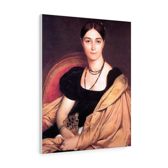 Portrait of Madame Antonia de Vaucay nee de Nittis - Jean Auguste Dominique Ingres
