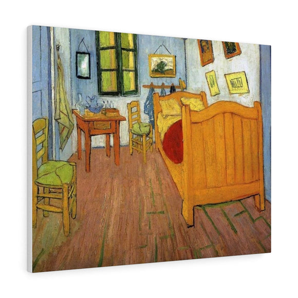 Vincent's Bedroom in Arles (The Bedroom) - Vincent van Gogh Canvas