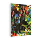 Picture with archer - Wassily Kandinsky Canvas