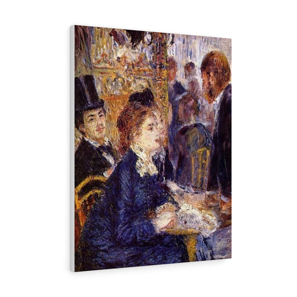 The Cafe - Pierre-Auguste Renoir Canvas