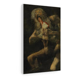 Saturn Devouring One of His Sons - Francisco Goya Canvas