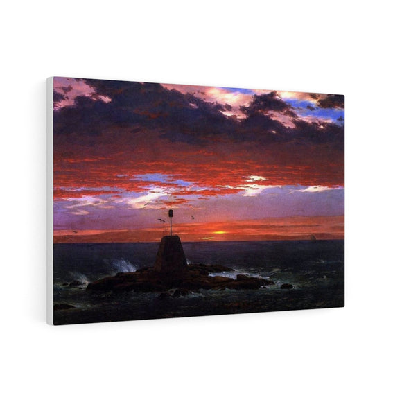 Beacon, off Mount Desert Island - Frederic Edwin Church Canvas