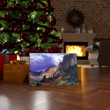 Storm in the Rocky Mountains, Mt. Rosalie - Albert Bierstadt Canvas