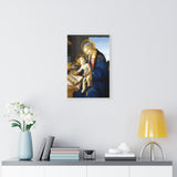 Madonna of the Book - Sandro Botticelli Canvas