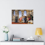 Calumny of Apelles - Sandro Botticelli Canvas