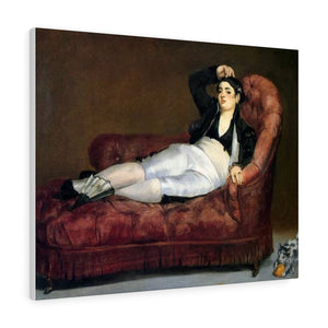 Young Woman Reclining in Spanish Costume - Edouard Manet