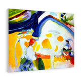 The cow - Wassily Kandinsky Canvas