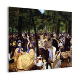 Music in the Tuileries Garden - Edouard Manet