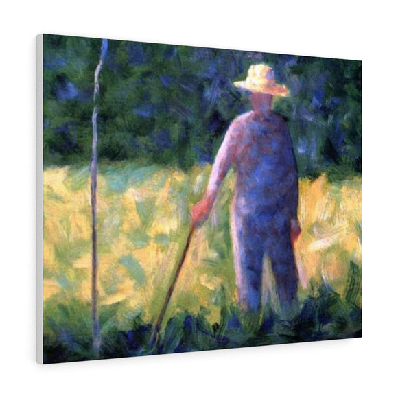 Gardener - Georges Seurat Canvas