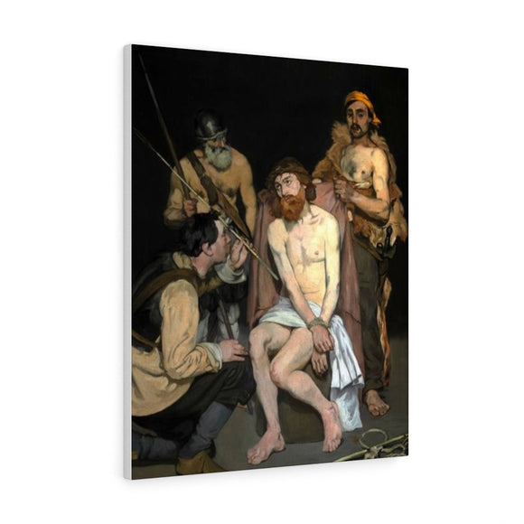 Jesus mocked by the Soldiers - Edouard Manet