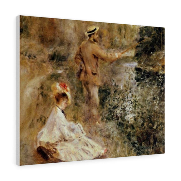 The Fisherman - Pierre-Auguste Renoir Canvas
