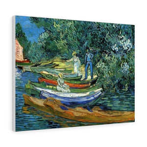Rowing Boats on the Banks of the Oise - Vincent van Gogh