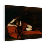 John the Baptist (Reclining Baptist) - Caravaggio Canvas