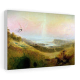 The Celestial City and the Rivers of Bliss - John Martin Canvas