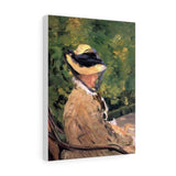 Madame Manet at Bellevue - Edouard Manet Canvas