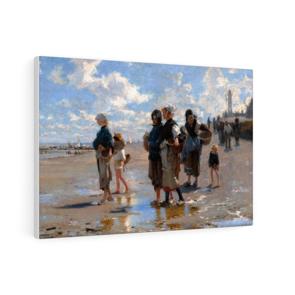 The Oyster Gatherers Of Cancale (Setting Out to Fish) - John Singer Sargent Canvas