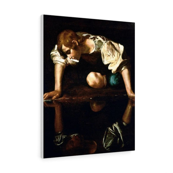 Narcissus - Caravaggio Canvas