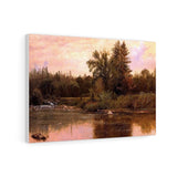 Landscape, New Hampshire - Albert Bierstadt Canvas