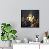 The Incredulity of St Thomas - Rembrandt Canvas