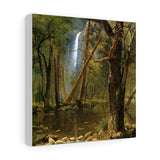 View in Yosemite Valley - Albert Bierstadt Canvas
