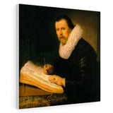A scholar - Rembrandt Canvas