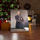 Portrait of Clemenceau at the tribune - Edouard Manet Canvas