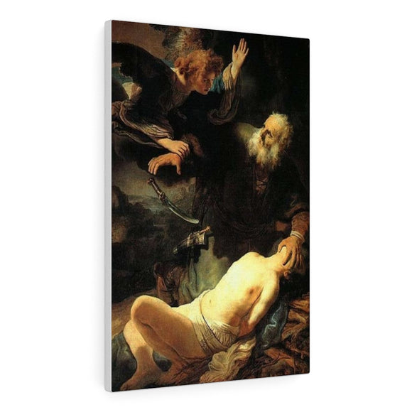 The Sacrifice of Abraham - Rembrandt Canvas