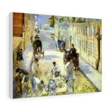 The road-menders, Rue de Berne - Edouard Manet