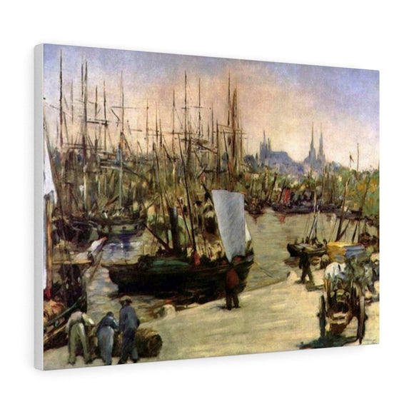 The Port of Bordeaux - Edouard Manet