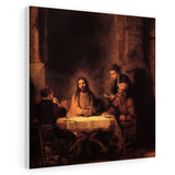 The Supper at Emmaus - Rembrandt Canvas